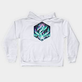 Mystic Aurora: Northern Lights Entity Kids Hoodie